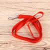INOOMP Lightweight Breathable Nylon Pet Harness with Bow Design for Hamsters and Rabbits, Red, Size S, Includes Leash view 3
