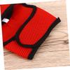 ibasenice Lightweight Breathable Pet Harness with Leash - Red Bow Design for Small Pets Size S view 2
