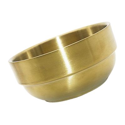 MALUGOGO Stainless Steel Shaving Soap Lather Bowl for Men