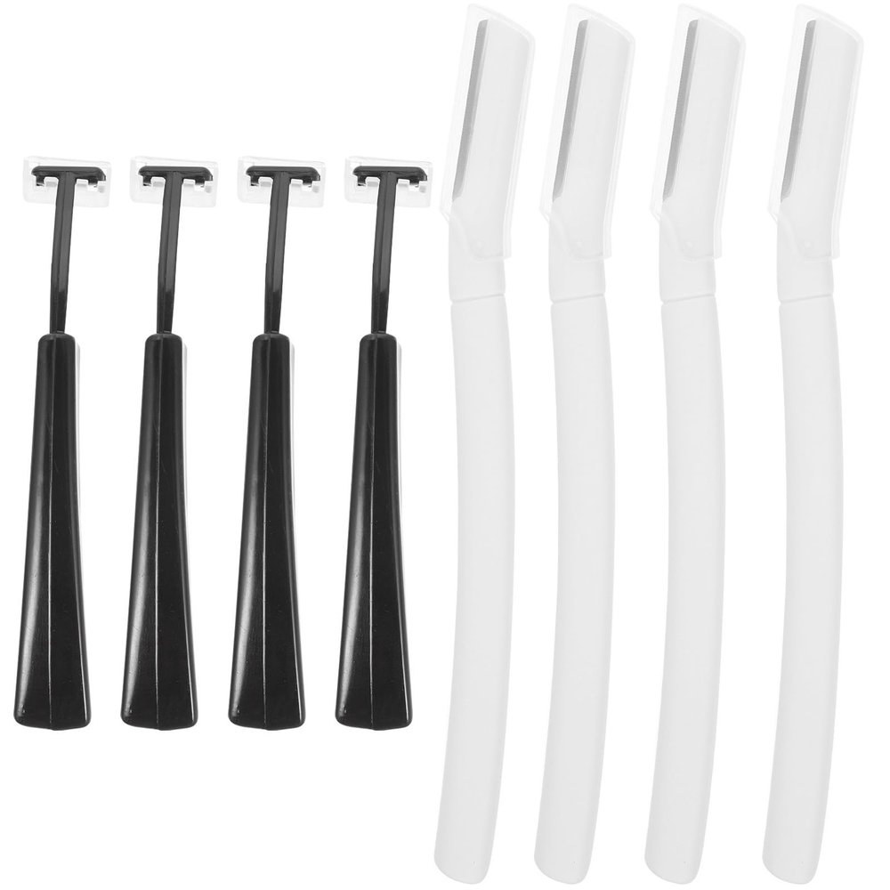 IMIKEYA 4-Piece Women's Eyebrow Razors with Protective Caps