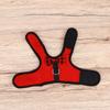ibasenice Lightweight and Comfortable Pet Harness with Leash in Red for Small Animals view 2