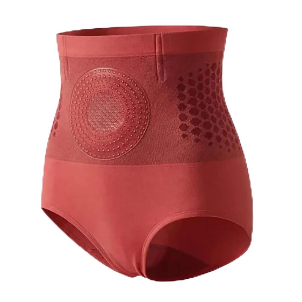 Women’s Moringa & Berberine Shaping Shorts, Red, M