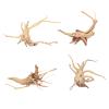 BATHVEVE Aquarium Decoration Set with Moss Anchor - 4 Pieces view 1