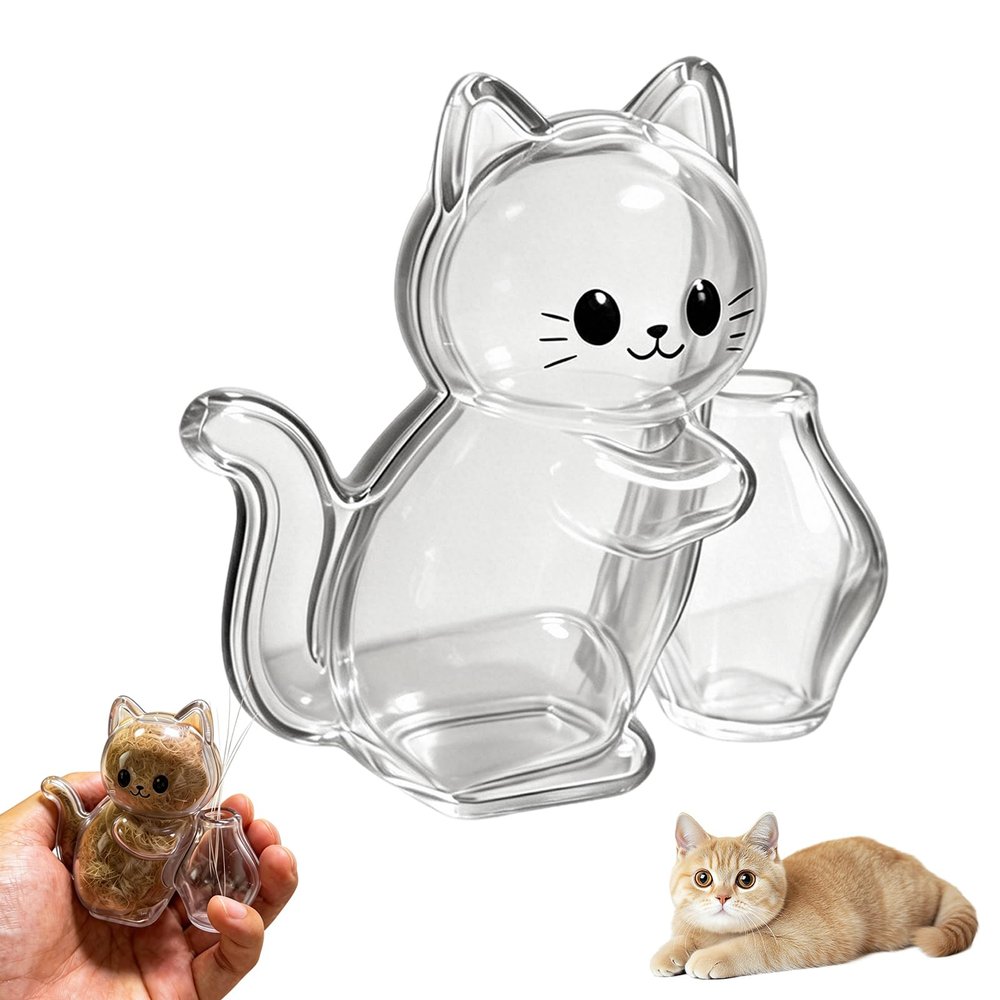 Talleros Cat Memorial Transparent Whisker Holder with Magnet