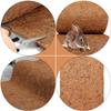 ifundom Water-Permeable Coconut Fiber Reptile Mat, Brown view 3