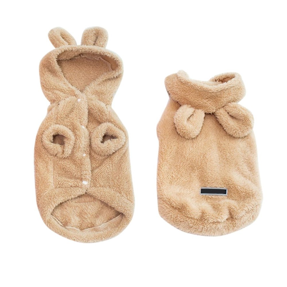 GALPADA Warm Dog Hoodie with Cute Ears