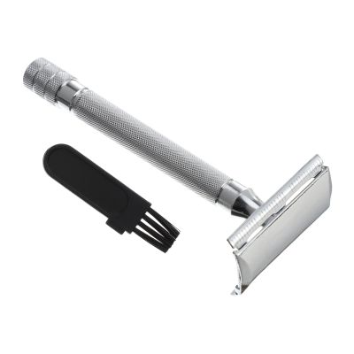 Aluminum Alloy Safety Razor for Beard Shaving and Contouring