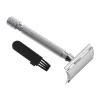 Aluminum Alloy Safety Razor for Beard Shaving and Contouring view 1