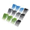 3-Piece Trimmer Guide Comb Set, 32/38/51 mm, Blue view 3