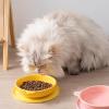 BOYANDM Rubber Feeding Mat for Pets, Helps Prevent Messy Feeding Areas Indoors or Outdoors view 2