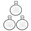 CRAFTHROU Hanging Wall-Mounted Pet Bowl Holder view 1