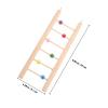 Hanging Ladder for Budgies and Parrots Made of Natural Wood view 2