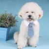KALLORY Pet Tie - Adjustable Cotton Dog Collar and Leash view 3