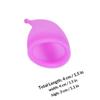 Abaodam Silicone Menstrual Cups, 6-Pack, 30 mL, Leak-Resistant view 2