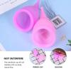 Abaodam Silicone Menstrual Cups, 6-Pack, 30 mL, Leak-Resistant view 3