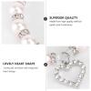 DIYEAH Adjustable Pet Collar with Beads and Heart for Cats and Dogs view 3