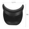 AlpenLife Basics Silicone Shampoo Bowl Cushion, Soft Neck Support with Suction Cups for Salon Hair Washing, Black, 20.1 x 19.1 cm view 3