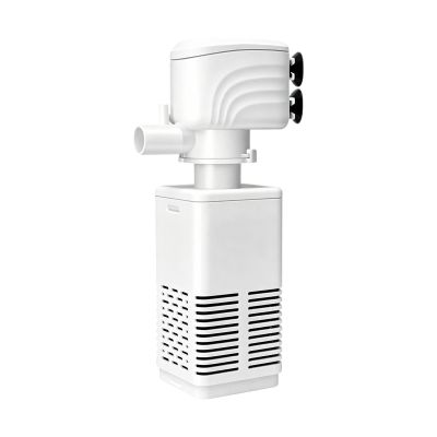 Aquarium Power Filter with Quiet Operation and Integrated Oxygen Pump