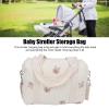 Durable Cotton Stroller Storage Bag with Zipper Pocket (Rabbit) view 2