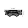 Alasum Fashionable Dog Sunglasses with UV Protection and Adjustable Strap, Silicone and Nylon Pet Glasses for Outdoor Summer Parties view 2