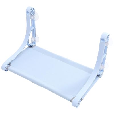Window Hammock for Cats, Blue, PP Resin and Canvas