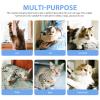 Window Hammock for Cats, Blue, PP Resin and Canvas view 2
