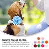 Veemoon 10-Piece Pet Decoration Polyester Dog Collar with Flowers view 3
