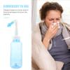 BAZEITFLOW 300 ml Plastic Nasal Rinse Bottle with Nasal Rinse Cleaner for Adults and Children, Practical Nasal Irrigator for Daily Nasal Cavity Cleaning, Random Color view 3