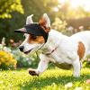 Dog Baseball Cap, Sun-Shielding Canvas view 3