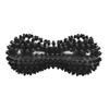 Black PVC Peanut Massage Ball for Back view 1