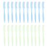 Single-Sided Eyelash and Eyebrow Comb, 100 Pieces, Plastic view 1