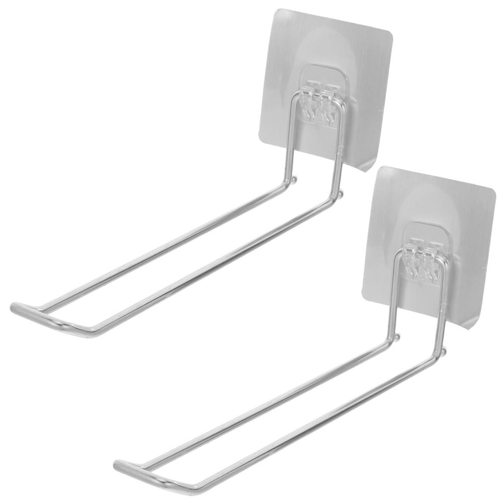 Kichvoe 2-Pack Self-Adhesive Window Hooks for Bird Feeders