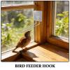 Kichvoe 2-Pack Self-Adhesive Window Hooks for Bird Feeders view 2