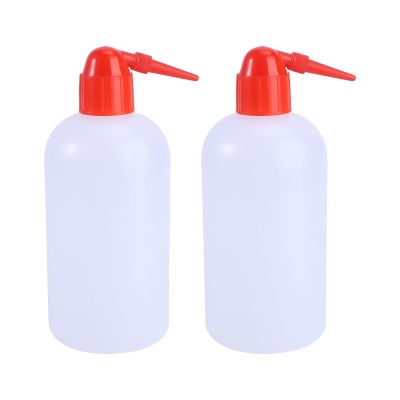 ABOOFAN 2-Piece Plastic Watering Bottles for Lizards and Scorpions, 500 mL, Red, Compact and Easy to Hold