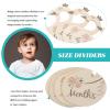 Swan-Shaped Wooden Closet Dividers for Baby Clothes view 3