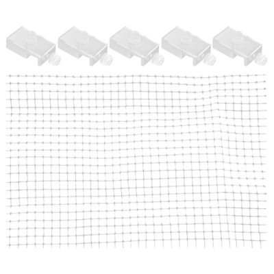 BRIGHTFUFU Aquarium Protective Net, Easy-Install Adjustable Mesh Cover with Acrylic and Aluminum Alloy Frame
