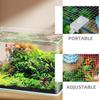 BRIGHTFUFU Aquarium Protective Net, Easy-Install Adjustable Mesh Cover with Acrylic and Aluminum Alloy Frame view 3