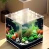 BRIGHTFUFU Aquarium Protective Net, Easy-Install Adjustable Mesh Cover with Acrylic and Aluminum Alloy Frame view 4