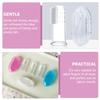 NUSITOU Silicone Finger Toothbrushes for Babies, 9-Pack with Storage Boxes view 4