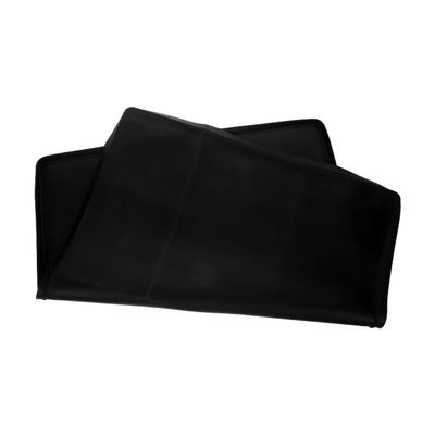 Luxshiny Black Silicone Dog Training Pad Holder with Raised Edge