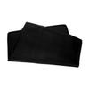 Luxshiny Black Silicone Dog Training Pad Holder with Raised Edge view 1