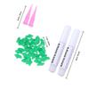 Alasum Silicone Cat Claw Caps, Green, 40 Pieces view 2