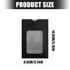 Stainless Steel Nail Art Stamping Plate with Grid, Stripe, and Houndstooth Patterns view 3