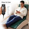 Electric Massage Cushion with Heat Function for Neck, Shoulders, Back and Hips, 155 x 50 x 3 cm Memory Foam Massage Mat view 3
