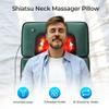Electric Massage Cushion with Heat Function for Neck, Shoulders, Back and Hips, 155 x 50 x 3 cm Memory Foam Massage Mat view 4