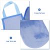 SEWACC Flocked Tanning Mitt with Back Lotion Applicator, Blue view 3