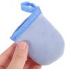 SEWACC Flocked Tanning Mitt with Back Lotion Applicator, Blue view 4