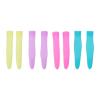 Healifty 4 Pairs Silicone Handle Covers for Cuticle Nippers, Random Color view 1
