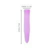 Healifty 4 Pairs Silicone Handle Covers for Cuticle Nippers, Random Color view 2