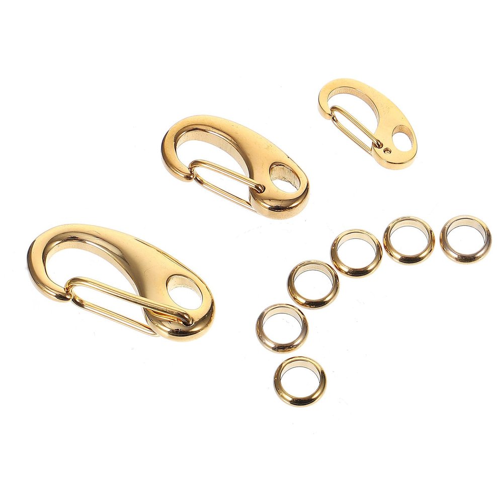 MERRYHAPY Stainless Steel Clip Ring Set
